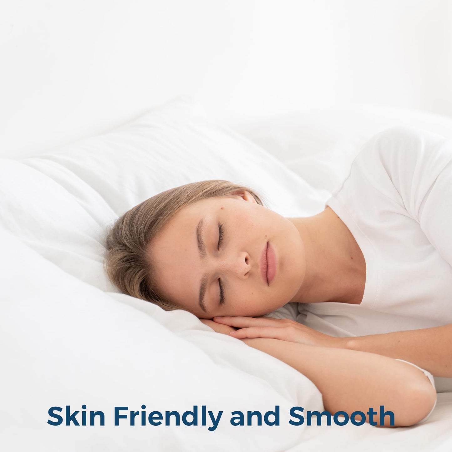Waterproof Pillow Protectors with Zipper,4 Pack