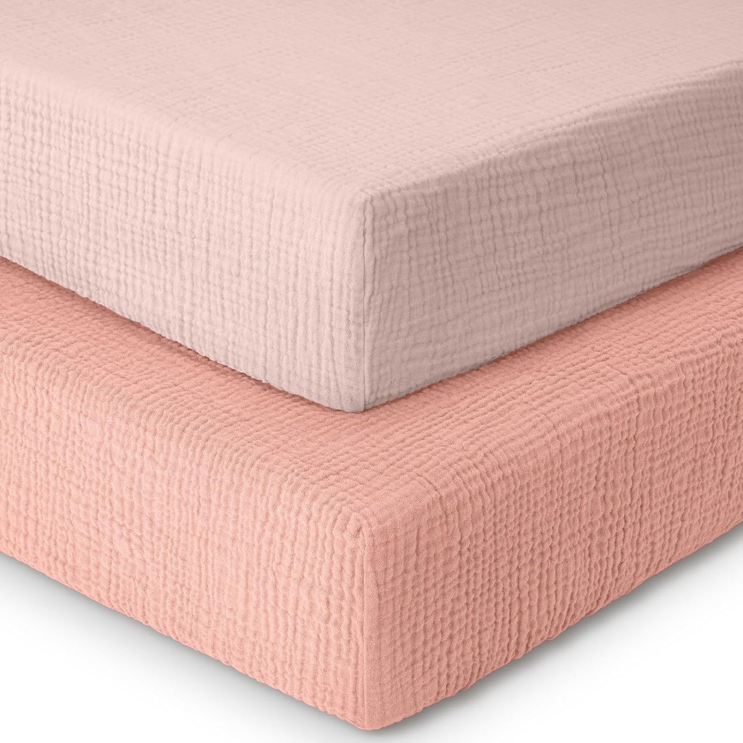 Standard Muslin Crib Sheet, 1-Pack, 100% Cotton for Unisex | Rainbow