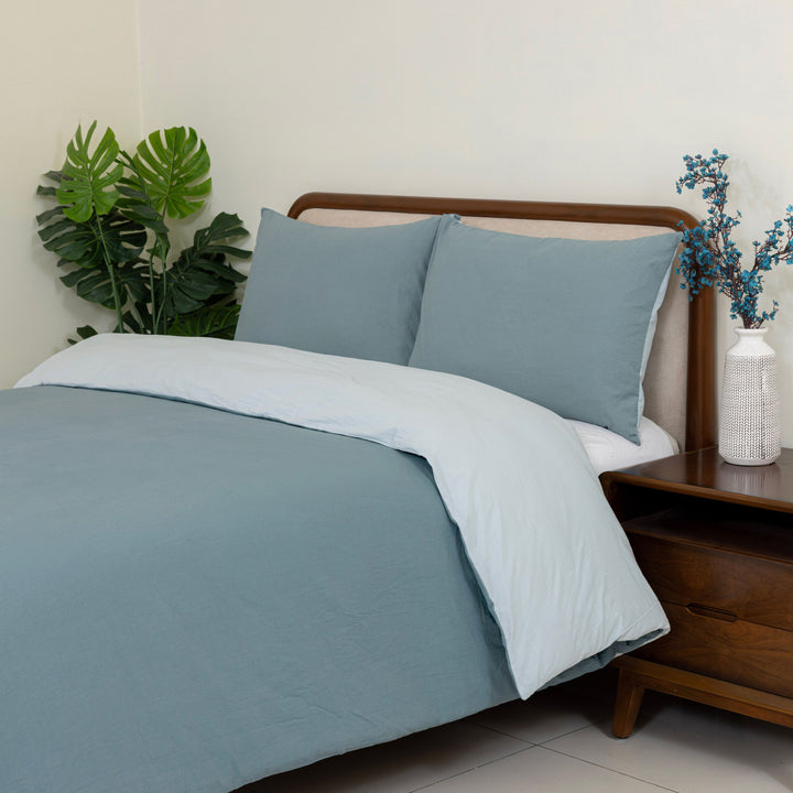 Dreamology Reversible Duvet Cover Set
