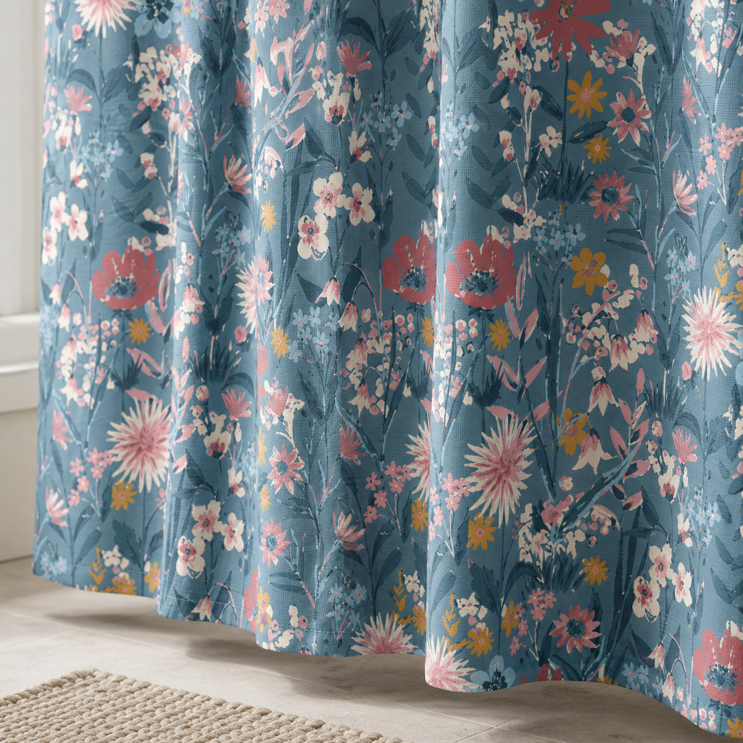 Dreamology Fabric Shower Curtain (Garden)