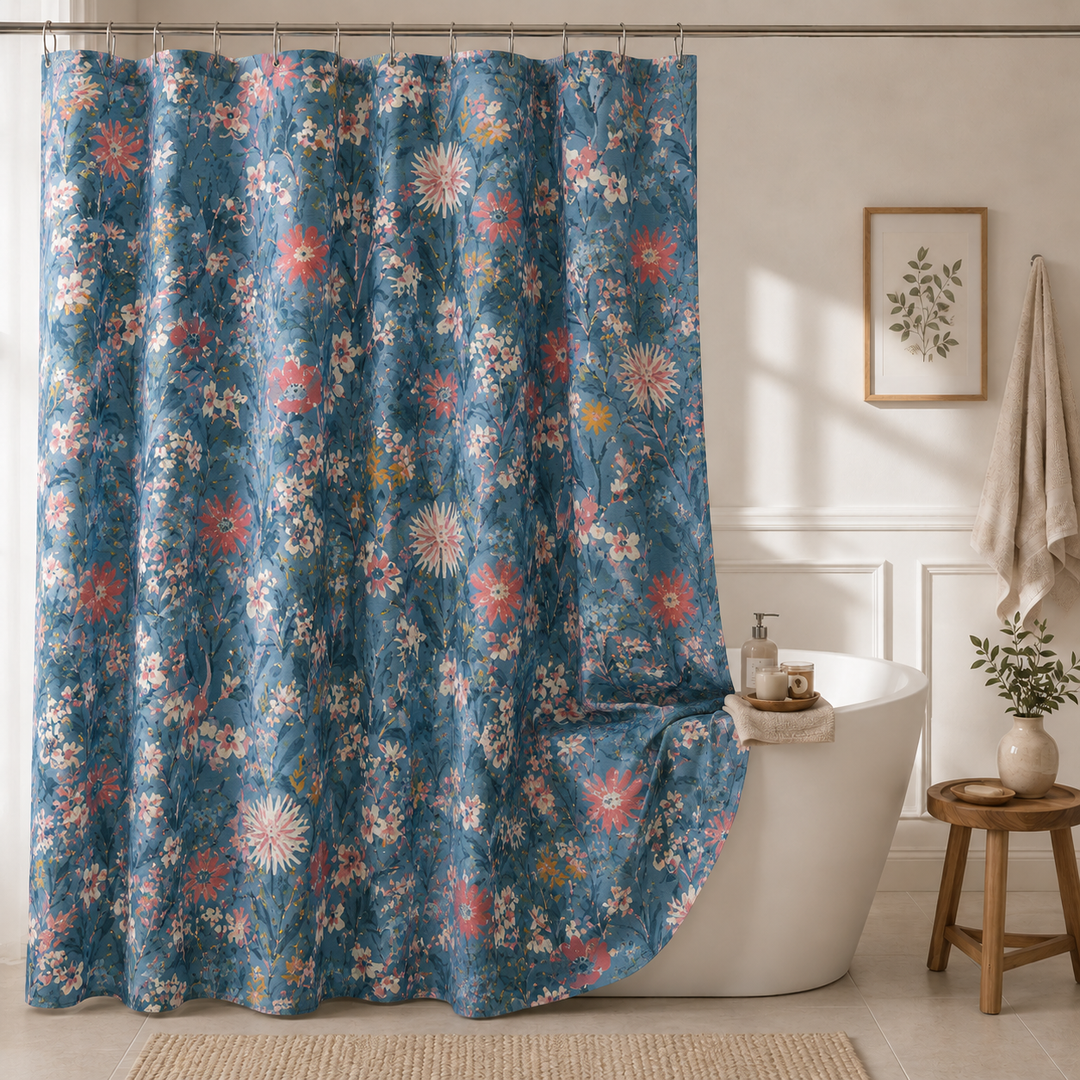 Dreamology Fabric Shower Curtain (Garden)