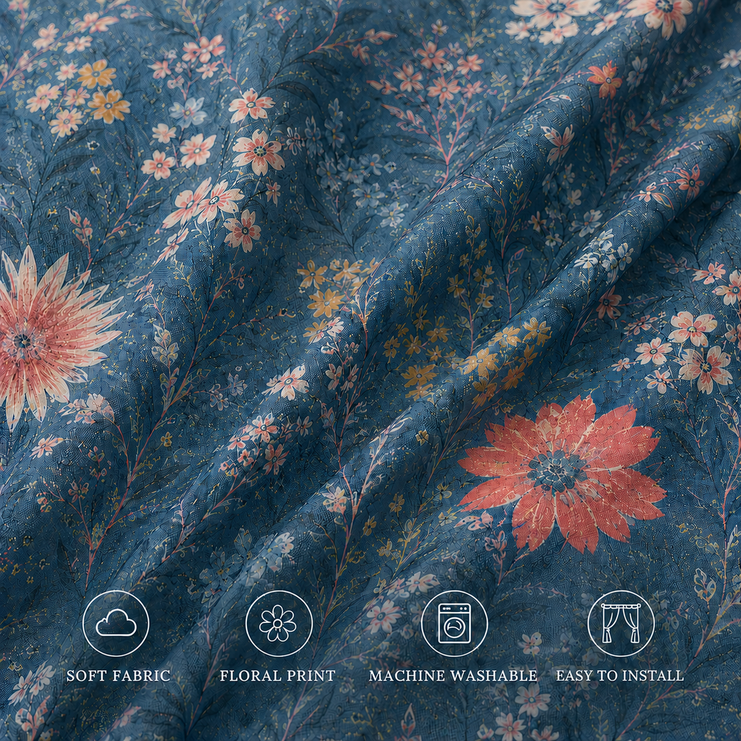 Dreamology Fabric Shower Curtain (Garden)