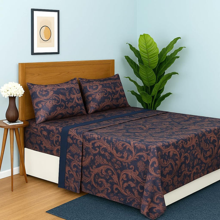 Microfiber Sheet Set (Paisely)