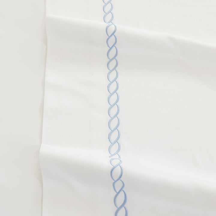 100% Cotton Sheets Set (Rope Sky Blue)