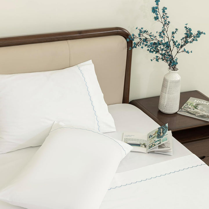 100% Cotton Sheets Set (Sky Blue)