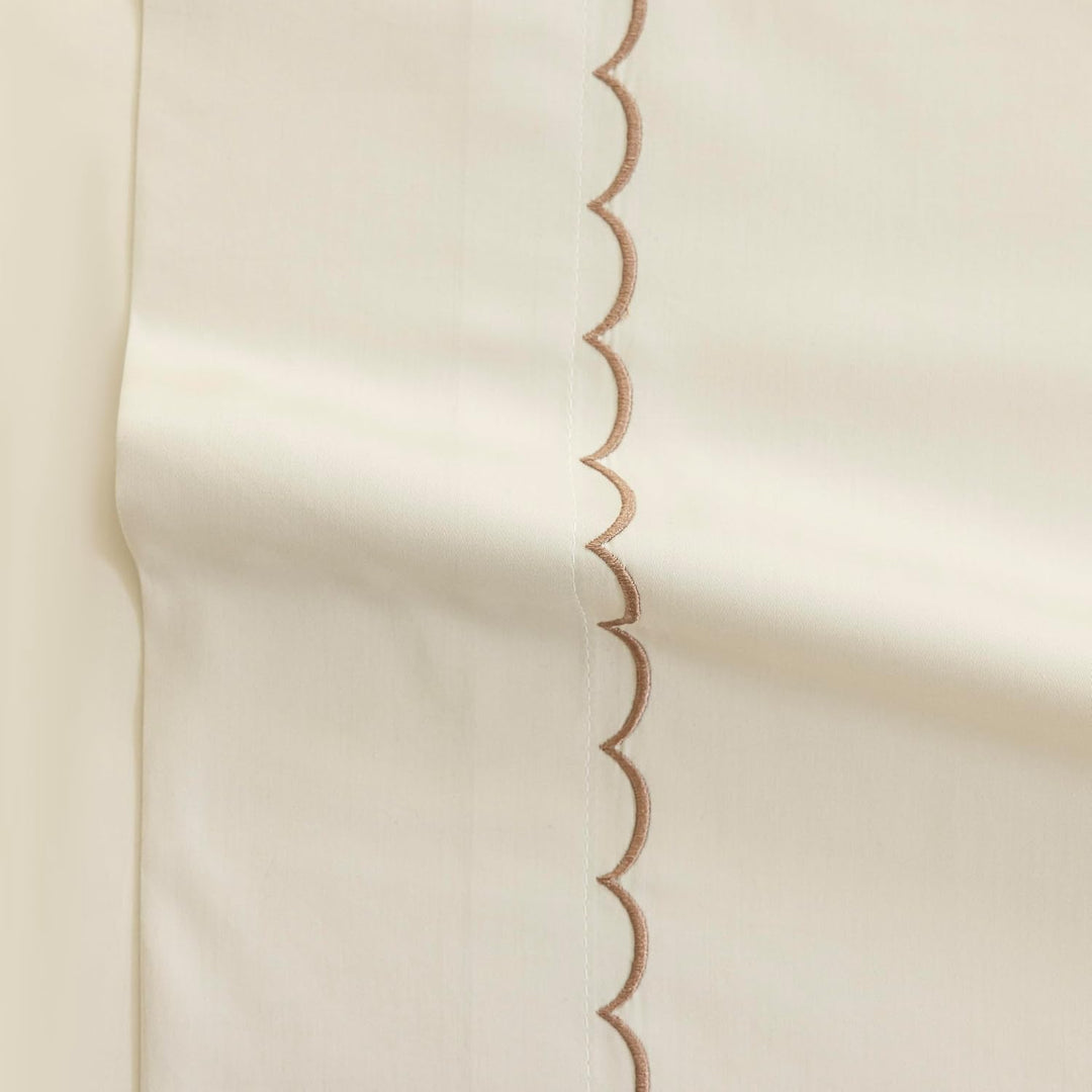 100% Cotton Sheets Set (Ivory)