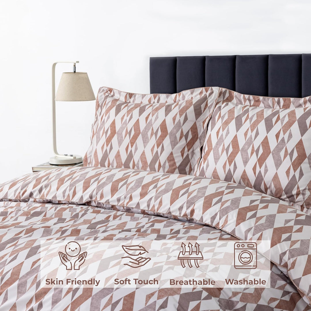 Microfiber Duvet Cover Set (Bohemian)