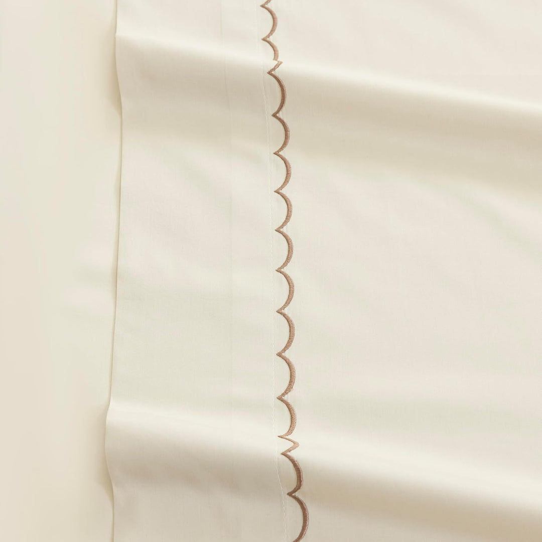 100% Cotton Sheets Set (Ivory)