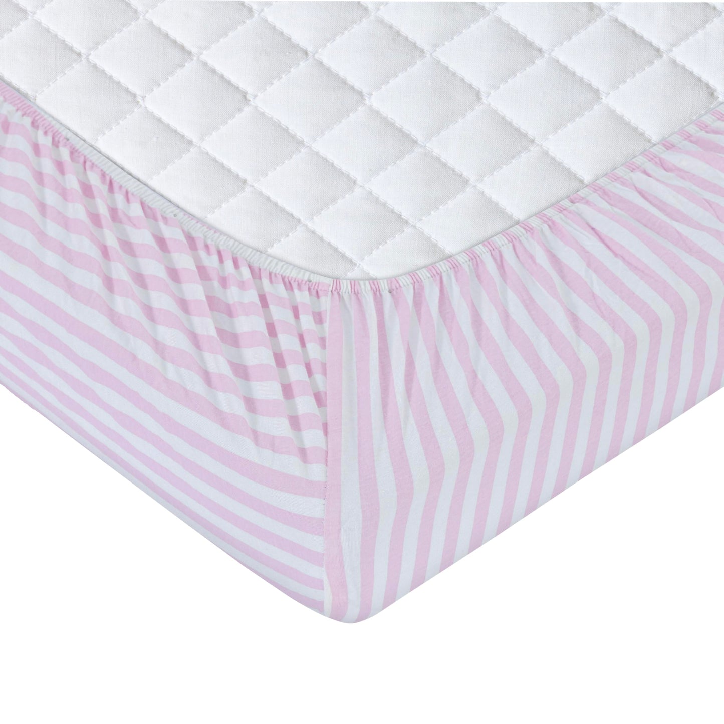 Dreamology Crib Sheets for Girls,Boys,2 Pack,100% Cotton Standard Crib Sheets | Soft and Breathable | Cotton Crib Sheet Fitted and Toddler Mattress Sheet,28x52 Mattress Sheet | Grey/Silver Grey