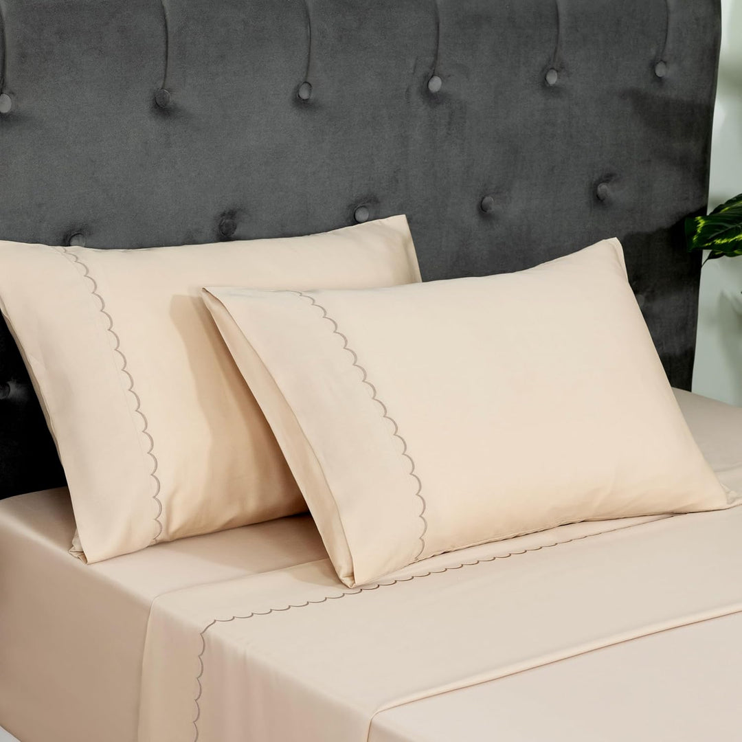 Tencel Lyocell Sheet Set (Almond Peach)