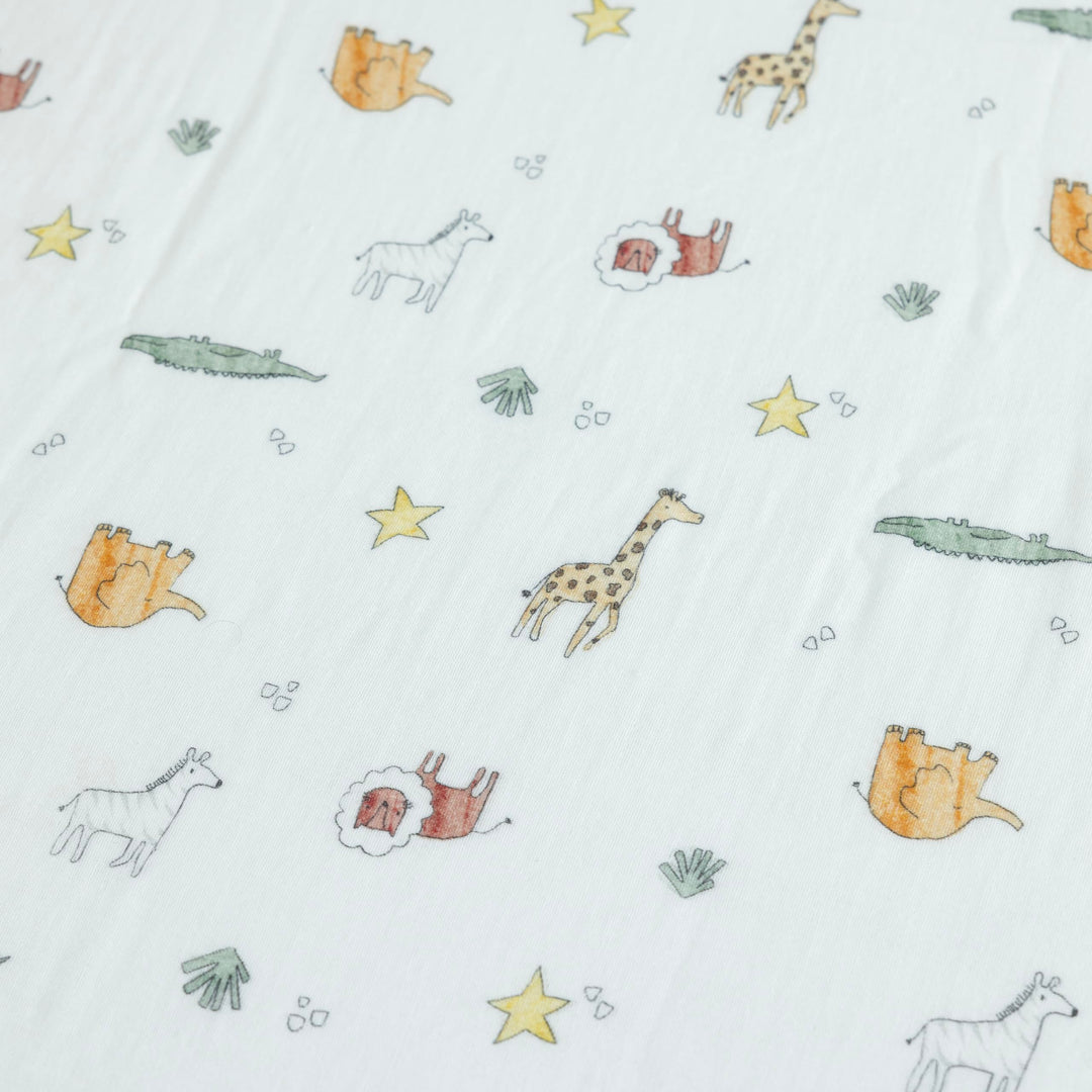 Muslin Crib Sheets Unisex Animal (Standard)