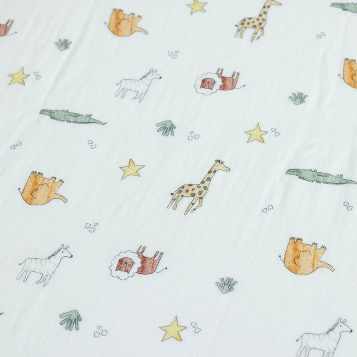 Muslin Crib Sheets Unisex Animal (Standard)