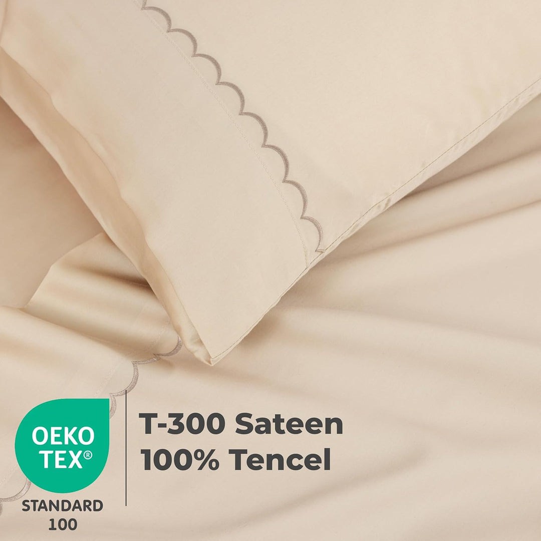 Tencel Lyocell Sheet Set (Almond Peach)