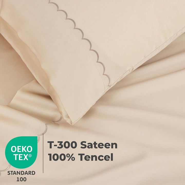 Tencel Lyocell Sheet Set (Almond Peach)