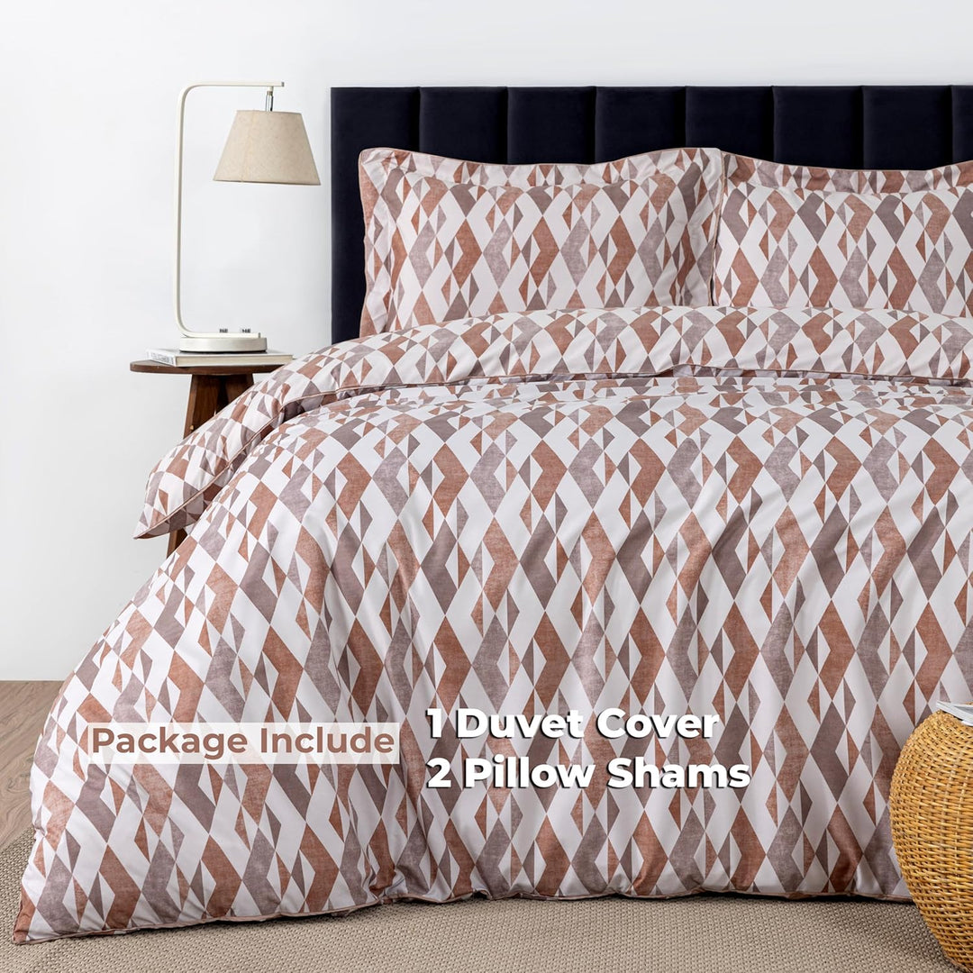 Microfiber Duvet Cover Set (Bohemian)