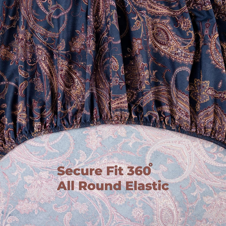 Microfiber Sheet Set (Paisely)