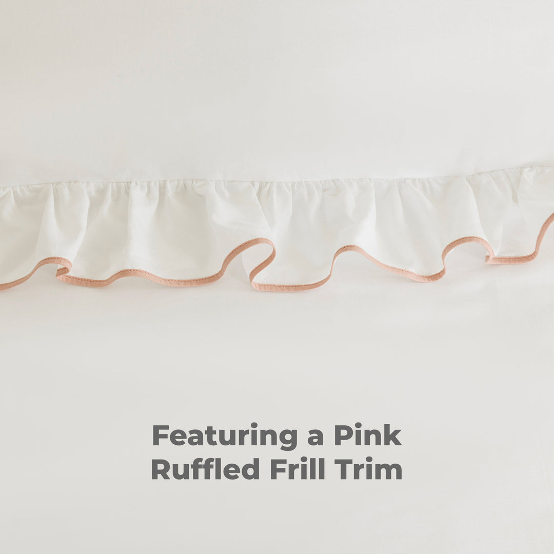 Dreamology Ruffle Duvet Cover (Pink)