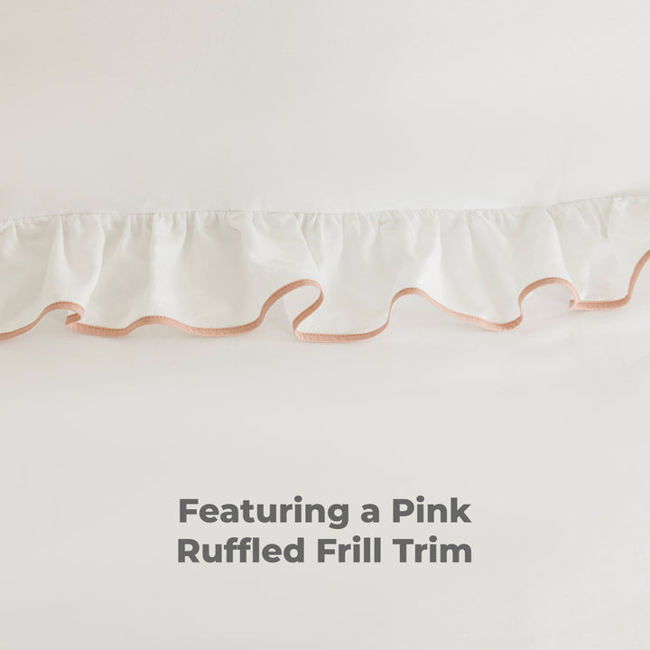 Dreamology Ruffle Duvet Cover (Pink)