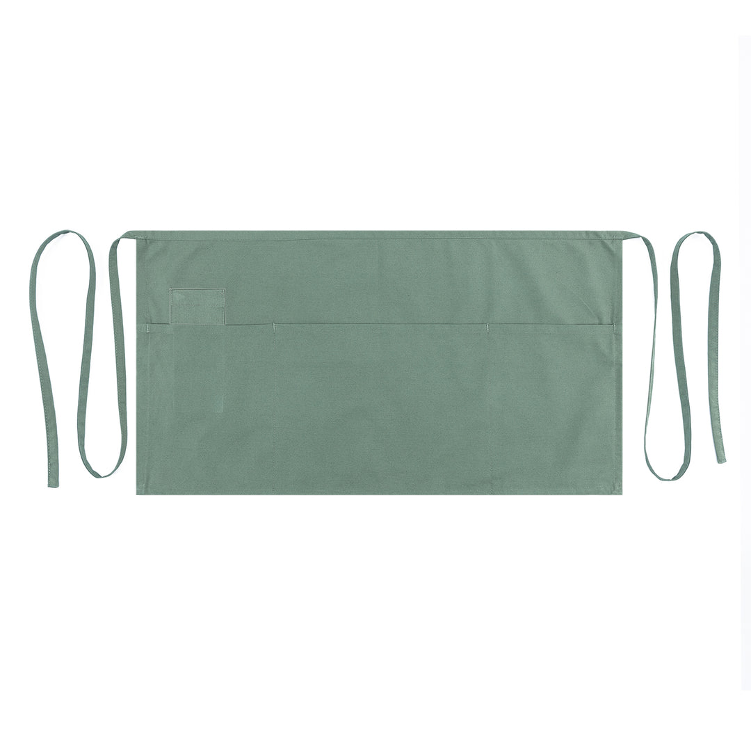 Server, Waist Aprons with 3 Pockets (Green)
