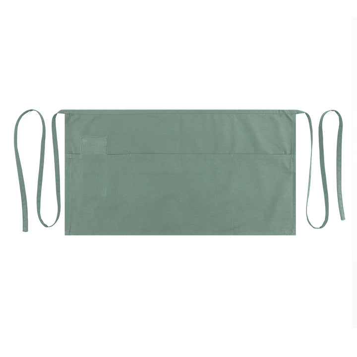 Server, Waist Aprons with 3 Pockets (Green)