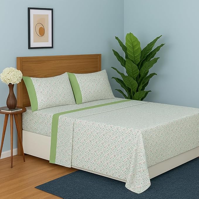 Microfiber Sheet Set (Ditsy Flower)
