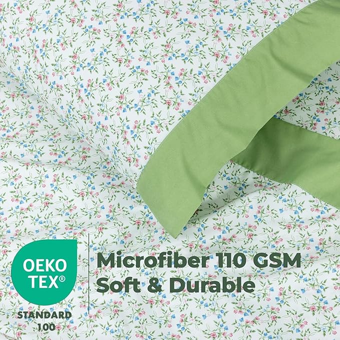 Microfiber Sheet Set (Ditsy Flower)